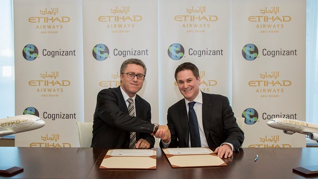 Acuerdo Etihad Airways y Cognizant