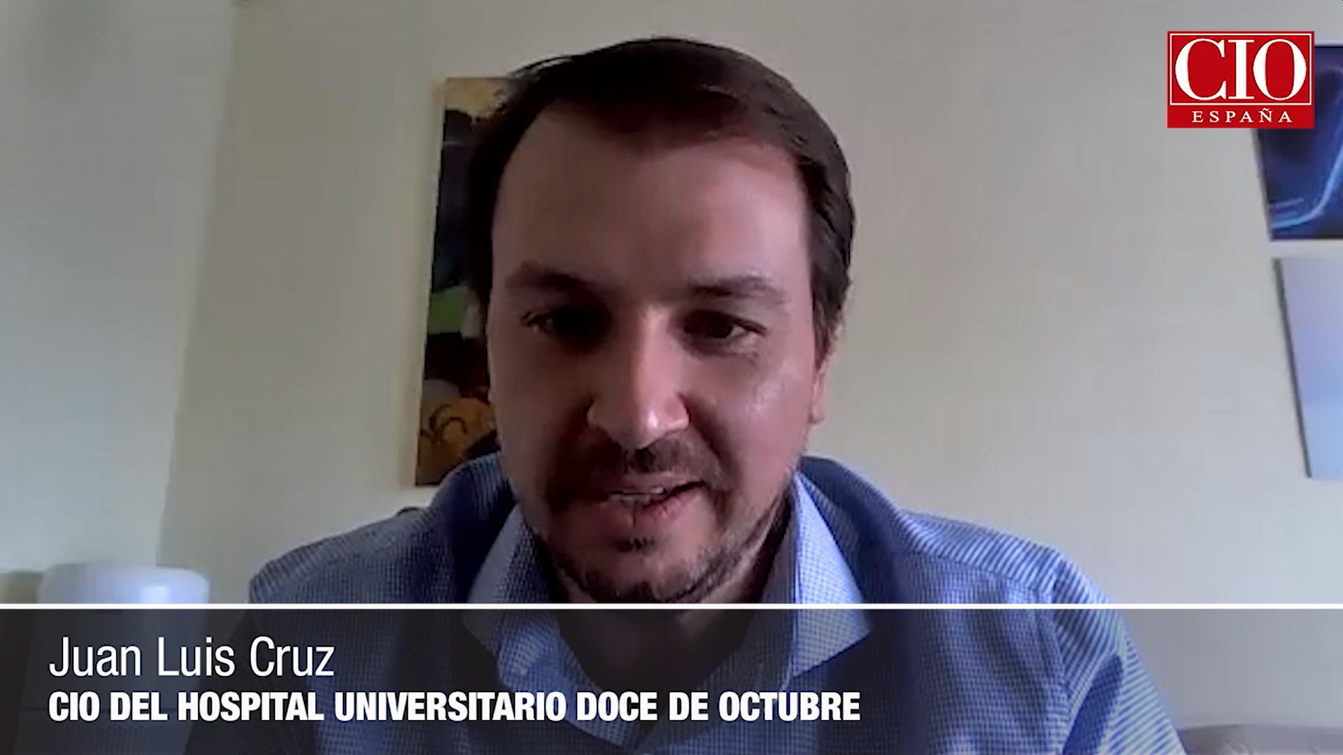 Juan Luis Cruz Bermúdez, CIO del Hospital Universitario 12 de Octubre