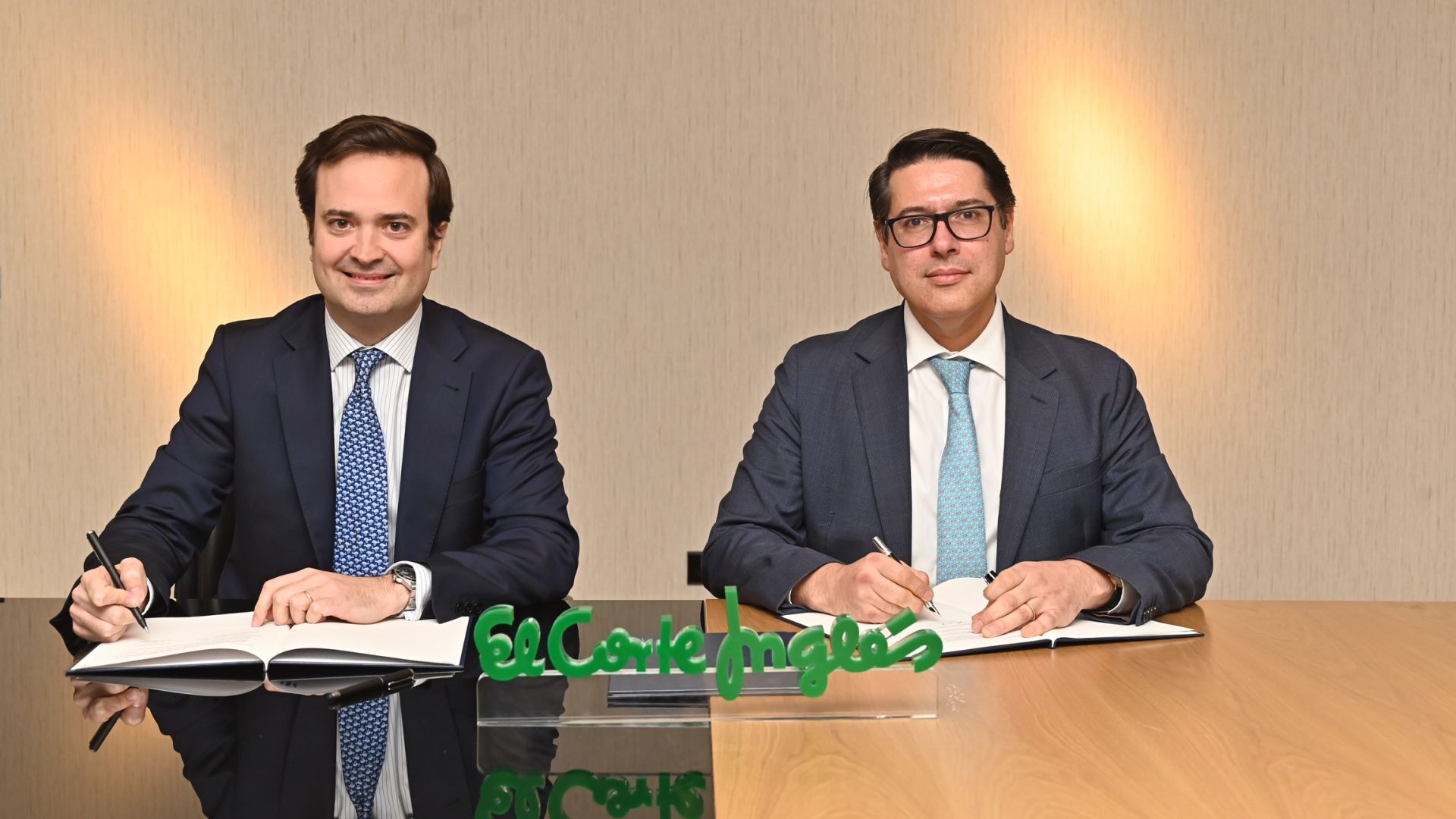 Santiago Bau (El Corte Inglés) y Ricardo Mourinho (BEI)