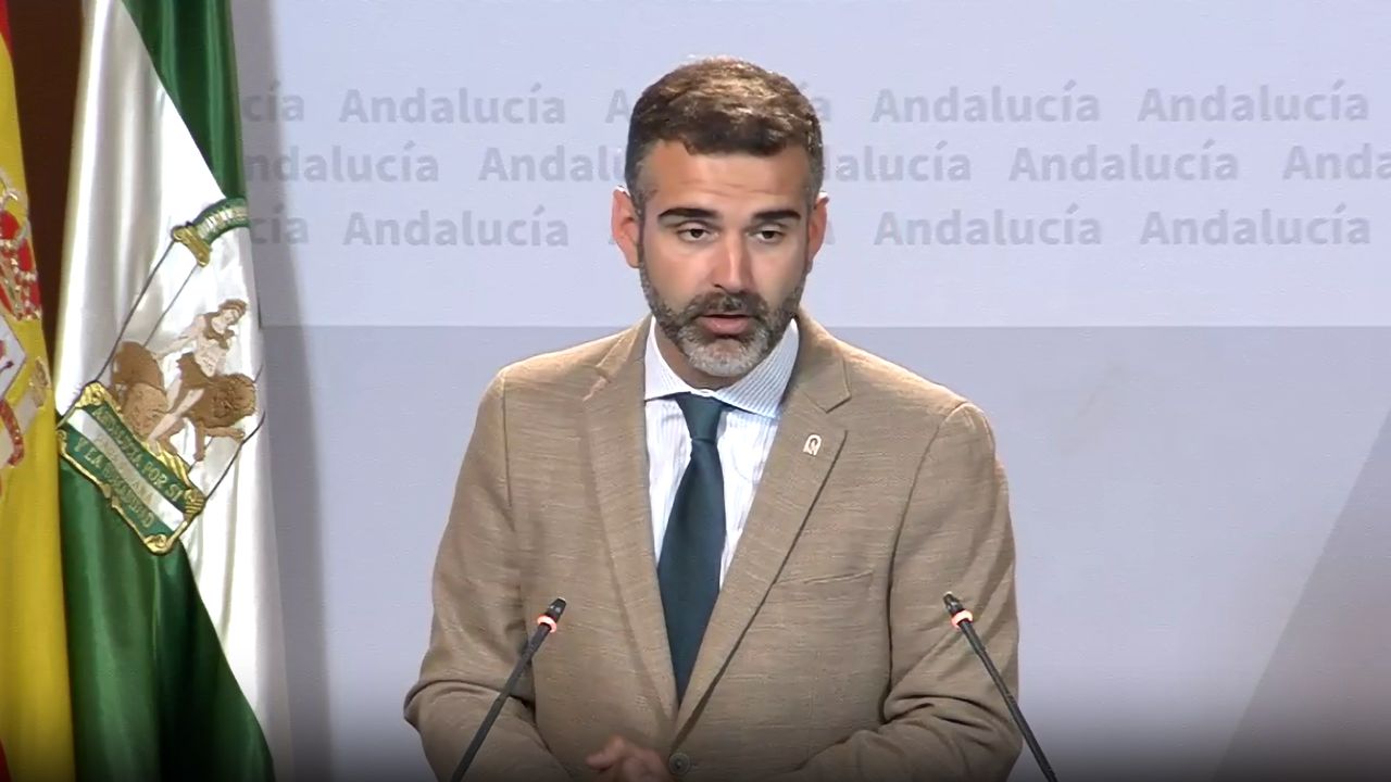 Ramón Fernández-Pacheco, portavoz del Gobierno de la Junta de Andalucía.