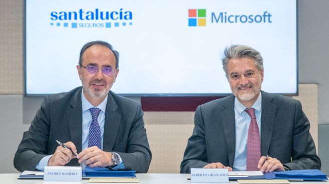 alianza Santalucía y Microsoft